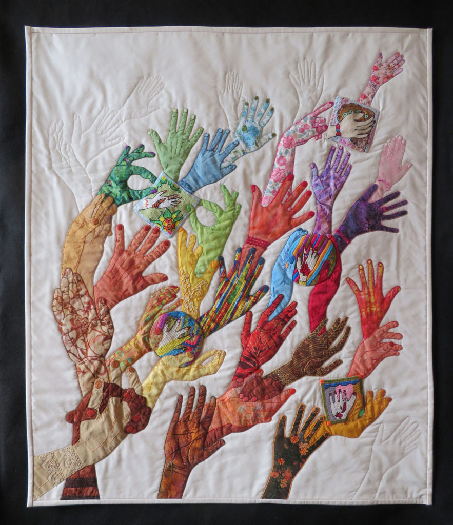 "Hand in Hand" - Textilkünstlerisches Projekt mit Stickereien aus Afghanistan @ Textil- und Rennsportmuseum | Limbach-Oberfrohna | Sachsen | Deutschland